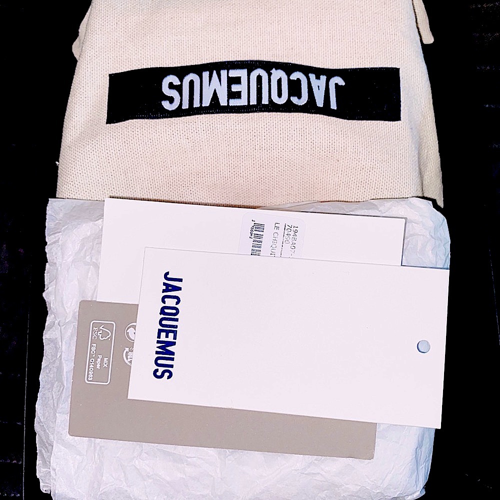 *Rare* Jacquemus Le Chiquito Mini Leather Tote In Bright Orange - Picture 6 of 14